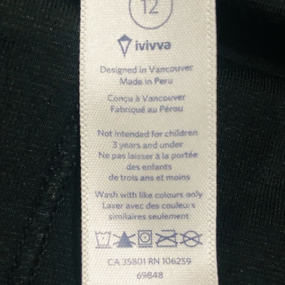 Black and dark grey Iviiva tank top - Picture 3 of 4